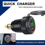 Bmw K1300GT R1250GS R1200GS Rt F800GS Ninet Din Hella QC3.0 Usb Charger Plug. Fixed Price $29.26.