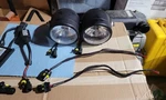 2002-06 Ducati Monster M620 Headlight Housing With Ddm Hid Kit. Fixed Price $60.00.