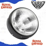 Royal Enfield Headlamp Headlight Assembly With Bulb For Classic 350/500 593263/E. Fixed Price $51.23.