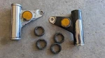 1970 Honda Oem Headlight Brackets, Rubber Bushings And Refle. Fixed Price $39.00.