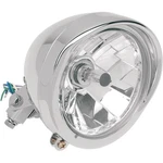 Drag Specialties Diamond Style Bottom Mount 5 3/4IN. Headlight With Visor Bez.... Fixed Price $129.27.