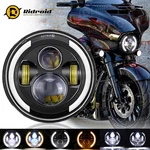 Upgrade 7" Led White Drl Headlight For Harley Davidson Heritage Softail Classic. Fixed Price $30.99.
