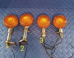 1PC Vintage Oem Stanley Motorcycle Blinker Indicator Light 045-6779 Turn Signal. Fixed Price $19.99.