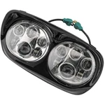 Letric Lighting Co. Llc-lrhp-bc 5.75 In. Dual Headlight W/black Housing Chrome. Fixed Price $145.83.
