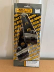 Emgo Motorcycle Headlight Bracket Set, Black 66-35810 Chopper/bobber/brat/cafe. Fixed Price $11.99.