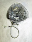 American Iron Horse Piaa Chrome Motorcycle Headlamp W/ Led Drls Dot Sae Approved. Fixed Price $199.99.