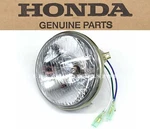 Headlight 6V CT90 CT110 CB125 XL185 CM200 XL500 Genuine Honda (see Notes) #S25. Fixed Price $71.72.