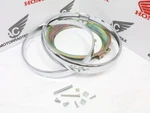 Honda Cb 750 Four K7 F1 F2 New Chrome Headlight Reflector Housing Lamp Rings. Fixed Price $28.18.