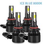 4X 9005 9006 Combo Led Headlight High Low Beam Bulbs 6000K Cool WHITE/8000K Blue. Fixed Price $28.99.
