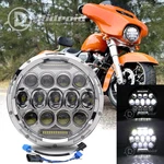 7"LED Headlight Hi/low Beam White Drl Projector For Harley-davidson Street Glide. Fixed Price $30.98.