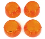 Honda Amber Turn Signal Lens Set 33402-268-672 CB100 CB125 CB200 CB350 CB400. Fixed Price $25.95.