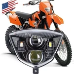 Led Headlights Assembly W/drl High Low Beam For Ktm Exc 525 450 400 2005-2007. Fixed Price $68.00.