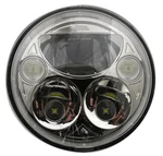 (open Box) Custom Dynamics 2001-1263 CDTB-7-C Trubeam Led Headlight 7" Chrome. Fixed Price $351.96.
