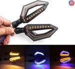 Evomosa Universal 10MM Motorcycle 12 Led Turn Signal Lights Blinker Front Rear. Fixed Price $45.90.
