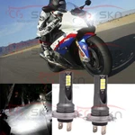 H7 6000K White Led Front Headlight Bulbs Kit For Bmw S1000RR 2009-2018 S1000XR. Fixed Price $16.53.