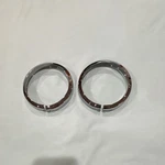Oem Harley Davidson Chrome Visor Passing Lamp Trim Rings Set Perfect. Fixed Price $49.95.