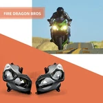 Fdb Headlight Assembly Headlamp Clear For Kawasaki 2006 2011 ZZR1400 ZX-14R ZX14. Fixed Price $79.01.