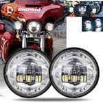 2PCS 4.5" Led Spot Fog Passing Lights Driving Lamp For Harley Davidson Motorbike. Fixed Price $35.93.