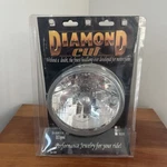 Adjure T70 Sae-m 96 7" Clear Lens Diamond Cut Ice Motorcycle Headlight. Fixed Price $49.99.