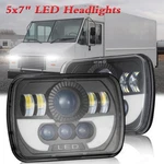 Pair 5X7" Led Headlights High Low Beam For Freightliner MT-35 MT-45 MT-55 Stepva. Fixed Price $78.81.