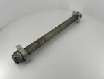 2012 Kawasaki Ninja ZX-6R Oem Rear Axle Bolt W/ Nut & Spacers 41068-0613. Fixed Price $22.33.