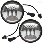 Eagle Lights Generation Ii 4.5" Chrome Led Passing Lamp Kit For Harley Davidson. Fixed Price $199.99.