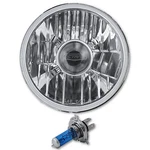 5-3/4" Motorcycle Clear Halogen Headlight Metal Headlamp 6V 35W Sw H4 Bulb. Fixed Price $37.95.