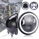 5.75" Inch Led Headlight + Mount Housing Bucket For Harley Softail Standard Fxst. Fixed Price $58.92.