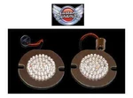3" Led Flat Style Turn Signal Inserts For Harley Davidson GEN-200-R-1156-T New. Fixed Price $70.84.
