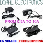 Power Supply Adapter 12V Dc 0.5/1/2/3/4/5 6/8/10A 5050 3528 Led Strip Light Ac. Fixed Price $69.00.