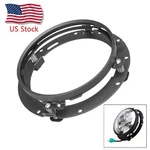 For Touring Softail Mounting Hid 7" Headlight Bracket Black. Fixed Price $21.06.