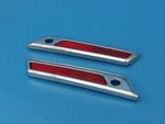 Harley-davidson 14-23 Oem Chrome Saddlebag Hinge Covers 90200448 90200449. Fixed Price $31.99.