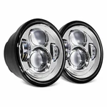 Eagle Lights Dual Led Headlight Kit Chrome 2008 2017 Harley-davidson Fat Bob. Fixed Price $199.99.