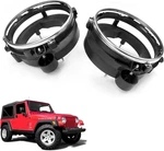 Headlight Bulb Brackets Buckets Front Left & Right Side For 97-06 Jeep Wrangler. Fixed Price $37.79.