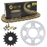 Sprocket Chain Set For Kawasaki Ninja ZX6R 16/43 Tooth 520 X-ring Front Rear Kit. Fixed Price $72.95.