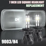 Shenkenuo 7X6" 5X7'' Led Headlights For Chevy C1500 C2500 C3500 Suburban Pickup. Fixed Price $108.99.