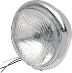 Drag Specialties 5 3/4IN. Chrome Headlight Assembly Bottom-mount With H-4 Bulb. Fixed Price $93.23.