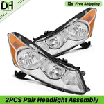 2PCS/PAIR Chrome Amber Headlight Assembly For 2008-2012 Honda Accord Sedan 4DOOR. Fixed Price $95.99.