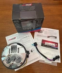 Custom Dynamics Probeam Headlight With Adapter 7" Chrome PB-7-HD. Fixed Price $385.00.