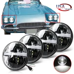 4PCS 5.75" 5-3/4" Led Headlights Hi/lo Drl For Chevy Corvette Bel Air Chevelle. Fixed Price $109.98.