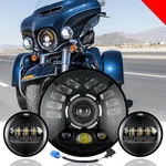 7" Led Headlight&fog Passing For Harley Davidson Heritage Softail Classic. Fixed Price $70.98.