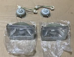 Nos Pair Carello 622 H4 Hi-low Beam 4X6 Headlights 3884 03.682.700. Fixed Price $299.00.