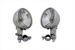 V-twin Replica Chrome Guide Spotlamp Set 6 Volt Fits Harley Davidson 33-0038. Fixed Price $291.77.