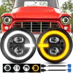 Pair 7"INCH Round Led Headlights With Drl Turn Signal For Chevy Truck 1947-1957. Fixed Price $79.99.