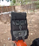 Saddlemen 3515-0083 S3500S Deluxe Sissy Bar Bag With Studs. Fixed Price $175.48.