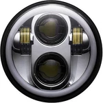 Custom Dynamics CD-575-H-C Chrome 5.75" Led Halo Headlamp. Fixed Price $219.95.