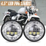 4.5 Inch Led Passing Lights Fog Spot For Harley Fatboy Heritage Softail Deluxe. Fixed Price $35.98.