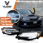Vland For 2008-2014 Subaru Impreza Wrx Sti Led Headlight W/sequential Signals. Fixed Price $486.67.